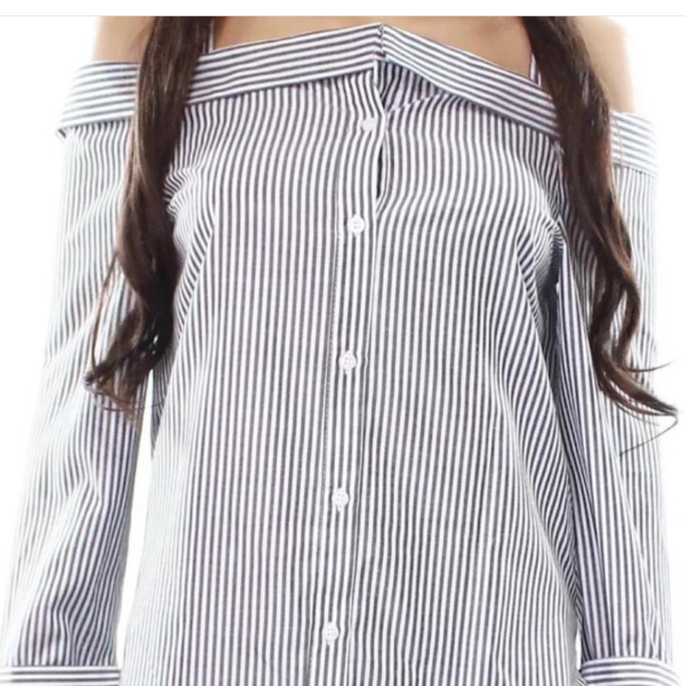 Topshop off shoulder top